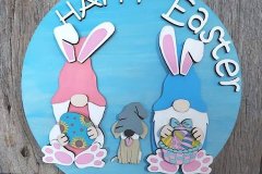 Gnome Easter Door Hanger