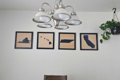 4 States Wall Art 